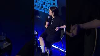 Billie Eilish interview at the Hit Me Hard and Soft American Express Event in Mexico City today [upl. by Dyanna]