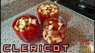 Clericot Una bebida refrescante  Receta [upl. by Aronoh655]