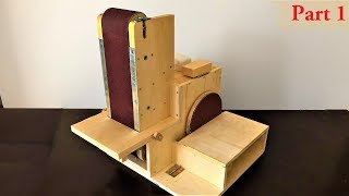 Building The 3 in 1 Sanding Station Part1  Belt Sander Disc Sander Edge Sander [upl. by Ralf203]