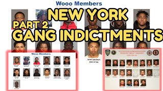 New York Gang Indictments  Part 2 Citys Most Dangerous Gangs WOO VS CHOO DRILLY GANG amp MORE [upl. by Parfitt]