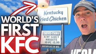 The Very First Kentucky Fried Chicken Corbin Kentucky KFC [upl. by Aiuqenehs475]