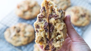 Levain Chocolate Chip Cookies Copycat Recipe [upl. by Kingdon]