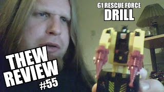 G1 Rescue Force Drill Thews Awesome Transformers Reviews 55 [upl. by Nilson]