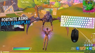 RK ROYAL KLUDGE RK68 RK855 ASMR 🤩 Red Switches Chill Keyboard Fortnite Solo Gameplay 🎧 [upl. by Milore219]