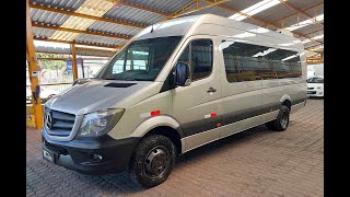 MERCEDES BENZ SPRINTER 515 VAN EXECUTIVA 22  10 PASSAGEIROS  2018 [upl. by Ydissahc]