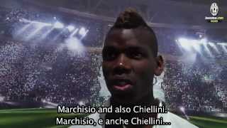 La prima intervista di Pogba in bianconero [upl. by Shellie]