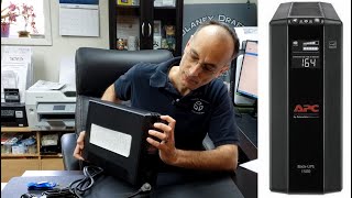 Unboxing the APC BX1500M Back UPS Uninterruptible Power Supply [upl. by Nylear]