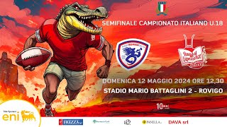 Semifinale Campionato U18 Rovigo vs Rugby Experience [upl. by Florance]