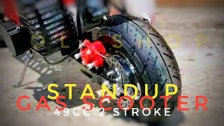 GAS SCOOTER  49cc 2 Stroke [upl. by Hammerskjold]