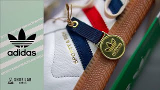 SPORTY AND RICH X ADIDAS SAMBA OG quotOLYMPICSquot INSPIRED [upl. by Neelak]