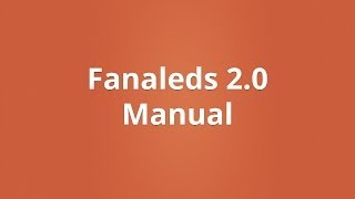 Fanaleds 20 manual [upl. by Allbee]