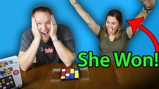 Rubiks Flip  Challenging my Wife [upl. by Andromada]