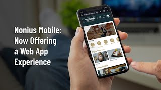 Nonius Mobile Now Offering a Web App Experience [upl. by Presber]