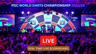 202324 PDC World Darts Championship LIVE Score UPDATE Today Quarter Finals Matches Jan 01 2024 [upl. by Ainola]