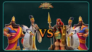 Zhuge LiangAshurbanipal VS BoudicaAshurbanipal and Zhuge Liang  Rise of Kingdoms [upl. by Norrv]