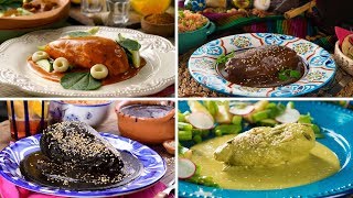 4 recetas de mole mexicano [upl. by Neeloc]