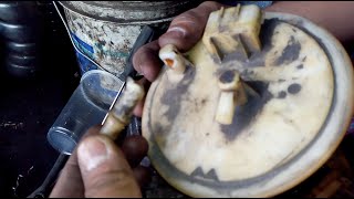 como reparar cople de plastico roto en una bomba de gasolina para cualquier auto [upl. by Orimisac799]