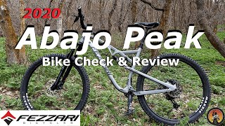 Best BudgetFriendly Full Suspension Mountain Bike  2020 Fezzari Abajo Peak  Bike Check amp Review [upl. by Kendell]