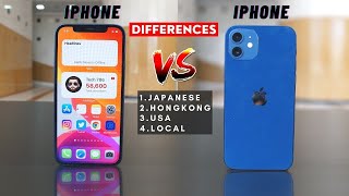 iPhone Vs iPhone Difference between USA vs Japanese Vs Chinese Versions [upl. by Ahsikym]