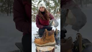 Quick Winter Shoe Drying Trick shortsvideo [upl. by Dewie]