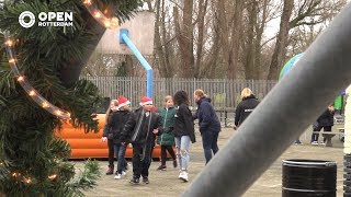 Het Praktijkcollege Zuidwijk geeft een winters feestje  010nu [upl. by Eniamzaj465]