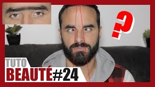 Comment sépiler les sourcils facilement  HOMME [upl. by Nnaynaffit150]