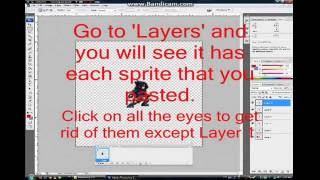How to sprite animate with Photoshop CS3 [upl. by Zacks237]