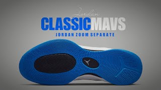 CLASSIC MAVS 2022 Jordan Zoom Separate DETAILED LOOK  PRICE [upl. by Fennessy]