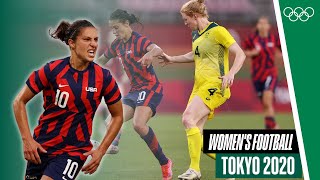 USA🇺🇸 🆚 Australia🇦🇺  Bronze Medal Match  Womens Football at Tokyo 2020 [upl. by Ruon]