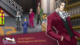 Investigation  Middlegame Ace Attorney Investigations Style  RudeBlue [upl. by Giacamo20]