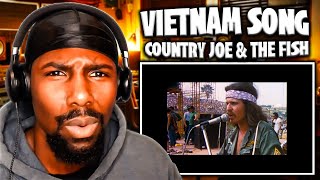 HILARIOUSLY SAD  Vietnam Song  Country Joe amp The Fish Live Woodstock 69 Reaction [upl. by Anaujat846]