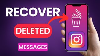 How To Recover Deleted Messages In Instagram  ONE STOP SOLUTION [upl. by Naiviv]