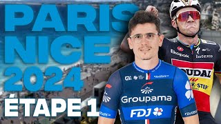 PARIS  NICE 2024 ÉTAPE 1  Les Mureaux › Les Mureaux [upl. by Epner]