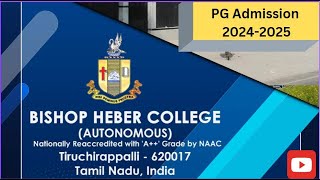 PG ADMISSION BHC  20242025 [upl. by Nirrej]