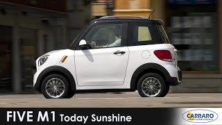 FIVE M1 Today Sunshine  Auto Elettrica CityCar Minicar Spot TV [upl. by Litt]