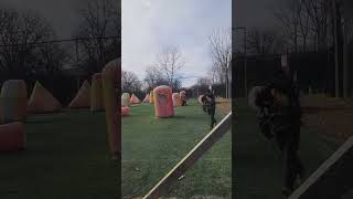 Raw footage of Turkeyball at BlastCamp paintball [upl. by Ebeohp]