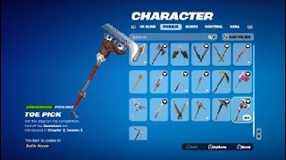 Locker Tour PT2  PICKAXES  FORTNITE [upl. by Delija]