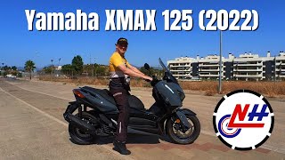 Yamaha XMAX 125 2022  Test Ride and Review  VLOG 347 [upl. by Alaunnoif]