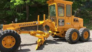 Fiat 65B Mini Road Grader [upl. by Brodeur]