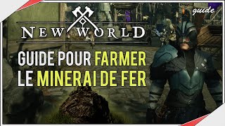 NEW WORLD  Guide de farm des MINERAIS DE FER [upl. by Thistle]