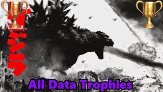 Godzilla All Data Trophies [upl. by Lull]