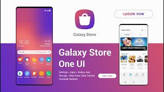 Samsung Galaxy Store App One UI  all new [upl. by Milli]