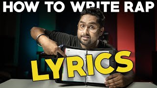 How to write RAP LYRICS in HINDI 2020 with EXAMPLES [upl. by Ardried]