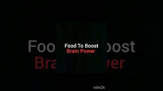 5 Food To Boost Brain Power😱5 Food se brain power badho🔥shorts viral short [upl. by Yellah991]