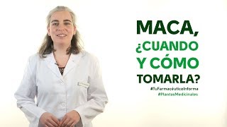 Maca cuándo y cómo debemos tomarla Tu Farmacéutico Informa  PlantasMedicinales [upl. by Ruffo]