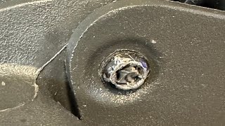 how to remove a stripped torx screw [upl. by Kalikow544]