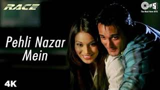 Pehli Nazar Mein Full Video Race I Akshaye Khanna Bipasha Basu Atif Aslam Pritam Bollywood Dj [upl. by Rus]