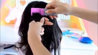 Asmr Hair Brushing Sound  Asmr Hair Care [upl. by Goeselt116]