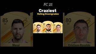 FC 25 craziest rating downgrades [upl. by Eduino690]