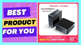 Chatreey AN2P Mini PC R5 5625U3550H Gaming Desktop Computer [upl. by Reywas570]